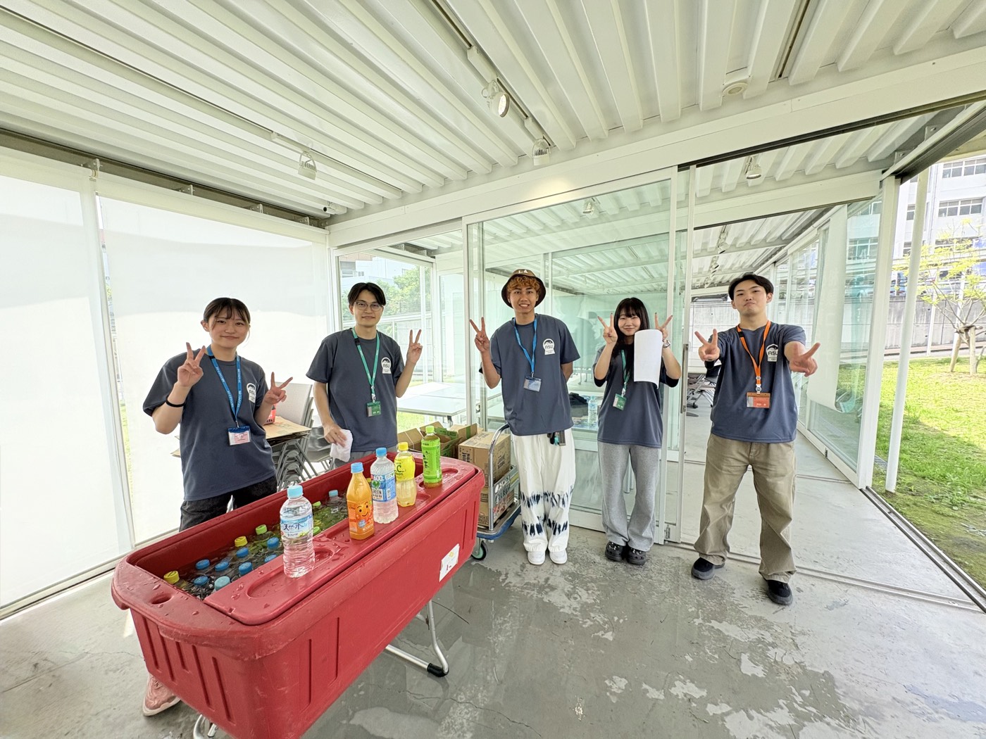 在学生とふれあう場の様子2